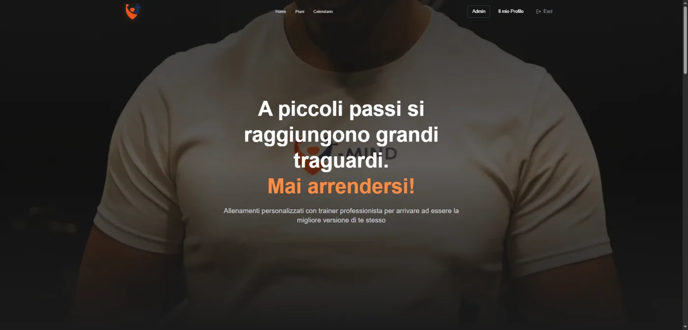 Presenza online professionale per un personal trainer